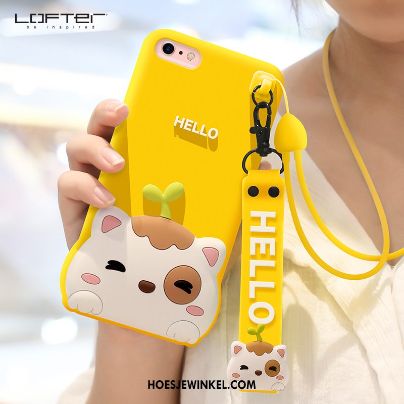 iPhone 6 / 6s Hoesje Spotprent Hoes Siliconen, iPhone 6 / 6s Hoesje Nieuw Hanger