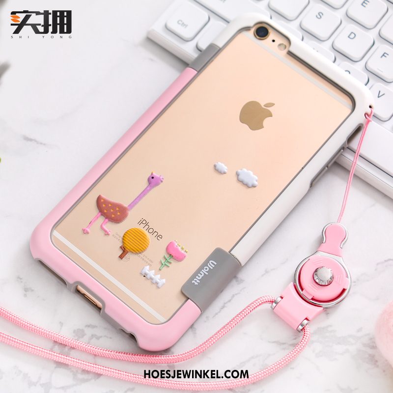 iPhone 6 / 6s Hoesje Trendy Merk Anti-fall Omlijsting, iPhone 6 / 6s Hoesje Hanger Nieuw