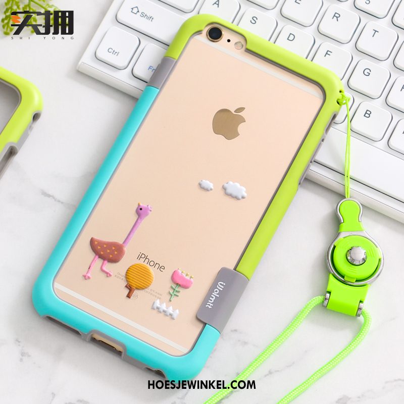 iPhone 6 / 6s Hoesje Trendy Merk Anti-fall Omlijsting, iPhone 6 / 6s Hoesje Hanger Nieuw