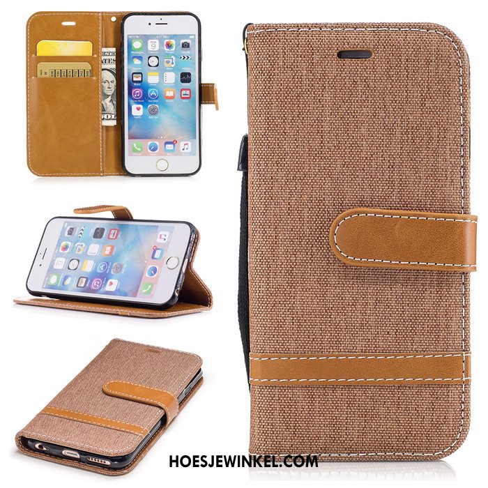 iPhone 6 / 6s Hoesje Zacht Anti-fall Leren Etui, iPhone 6 / 6s Hoesje Trend Mobiele Telefoon