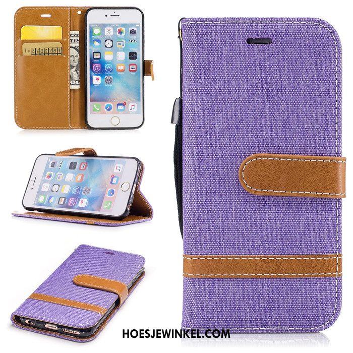 iPhone 6 / 6s Hoesje Zacht Anti-fall Leren Etui, iPhone 6 / 6s Hoesje Trend Mobiele Telefoon