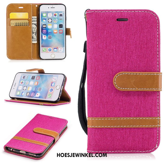 iPhone 6 / 6s Hoesje Zacht Anti-fall Leren Etui, iPhone 6 / 6s Hoesje Trend Mobiele Telefoon