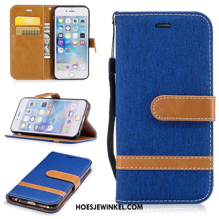 iPhone 6 / 6s Hoesje Zacht Anti-fall Leren Etui, iPhone 6 / 6s Hoesje Trend Mobiele Telefoon