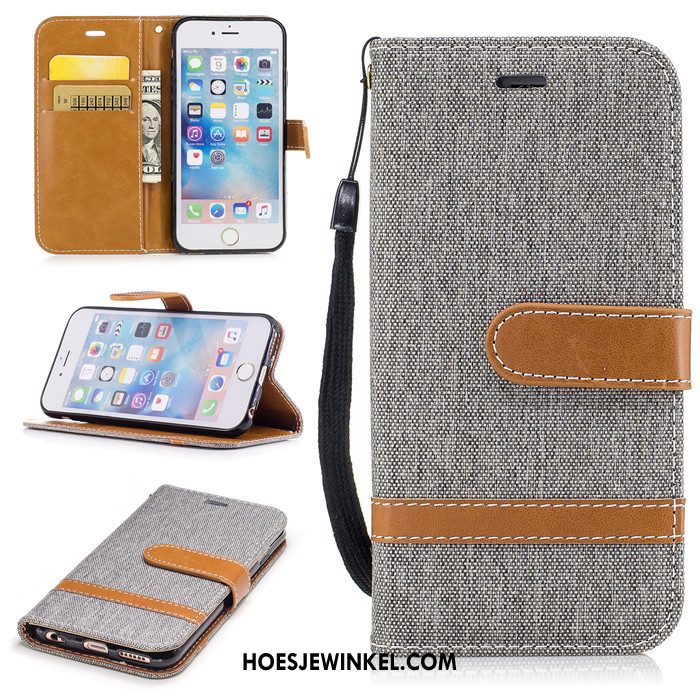 iPhone 6 / 6s Hoesje Zacht Anti-fall Leren Etui, iPhone 6 / 6s Hoesje Trend Mobiele Telefoon