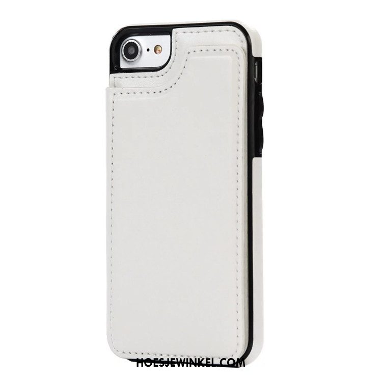 iPhone 6 / 6s Plus Hoesje All Inclusive Leren Etui Hoes, iPhone 6 / 6s Plus Hoesje Kaart Tas Anti-fall