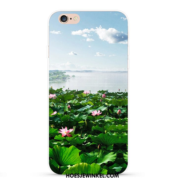 iPhone 6 / 6s Plus Hoesje Chinese Stijl Patroon Groen, iPhone 6 / 6s Plus Hoesje Hoes Wind