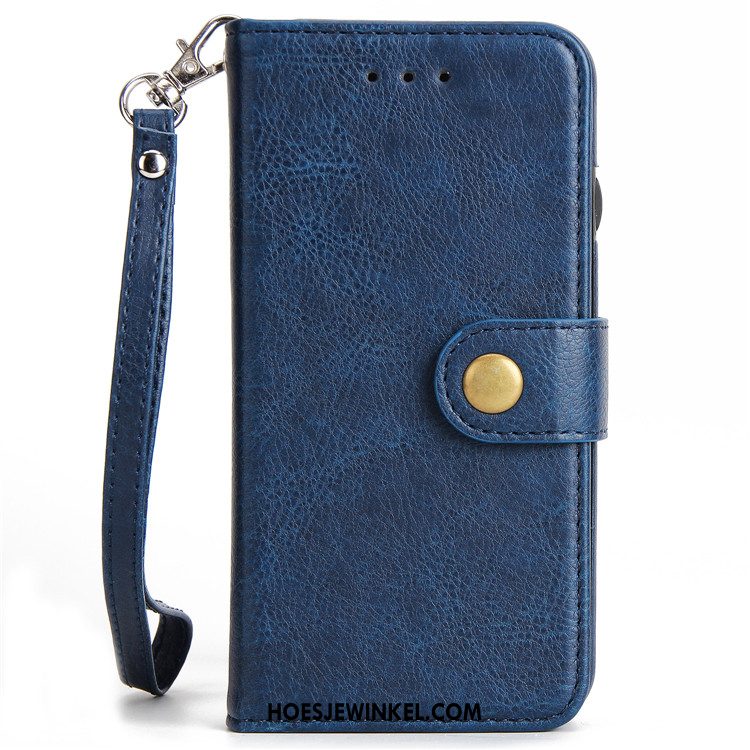 iPhone 6 / 6s Plus Hoesje Folio Hanger Rood, iPhone 6 / 6s Plus Hoesje Kaart Tas Leren Etui