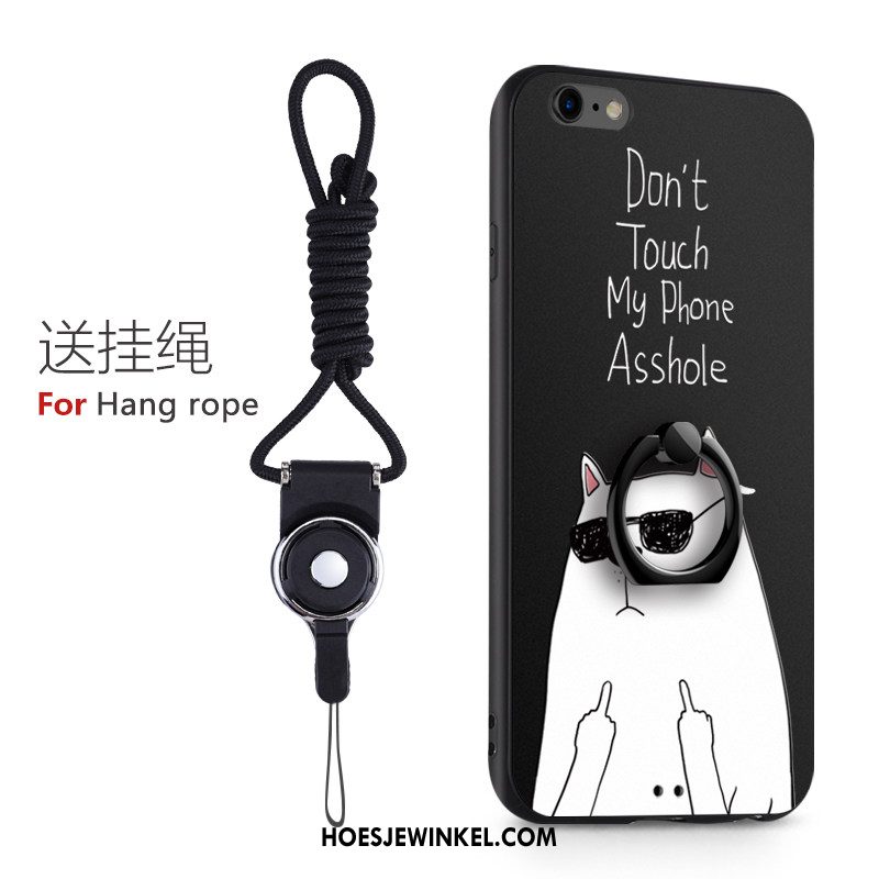 iPhone 6 / 6s Plus Hoesje Hanger Hoes Siliconen, iPhone 6 / 6s Plus Hoesje Trend Ring