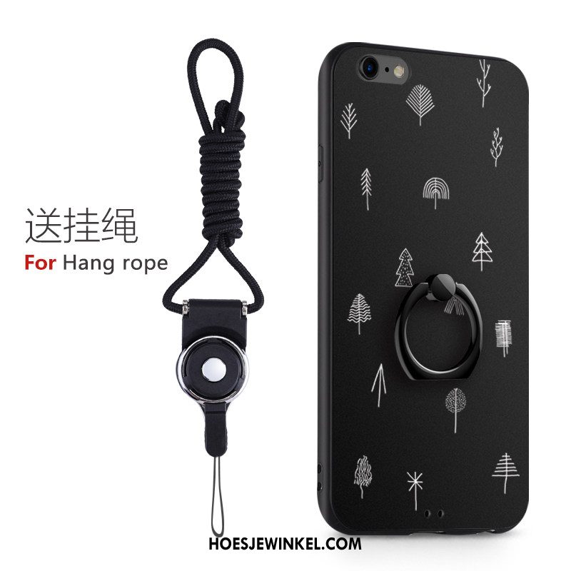 iPhone 6 / 6s Plus Hoesje Hanger Hoes Siliconen, iPhone 6 / 6s Plus Hoesje Trend Ring