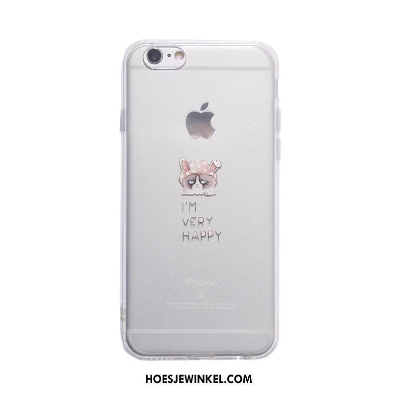 iPhone 6 / 6s Plus Hoesje Hoes Anti-fall Doorzichtig, iPhone 6 / 6s Plus Hoesje Persoonlijk Bescherming Beige