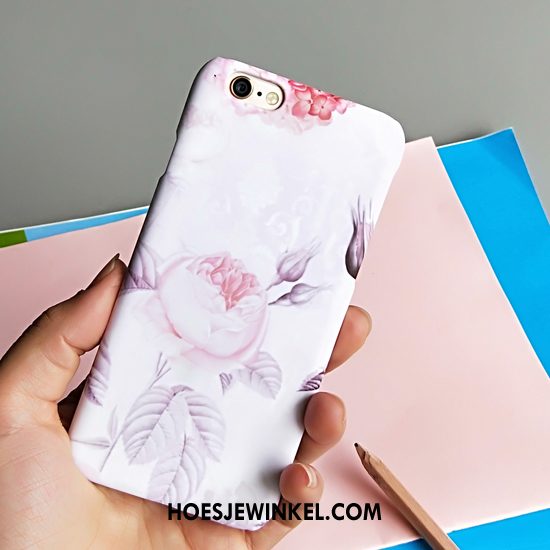 iPhone 6 / 6s Plus Hoesje Hoes Blauw Trend, iPhone 6 / 6s Plus Hoesje Hard Vers