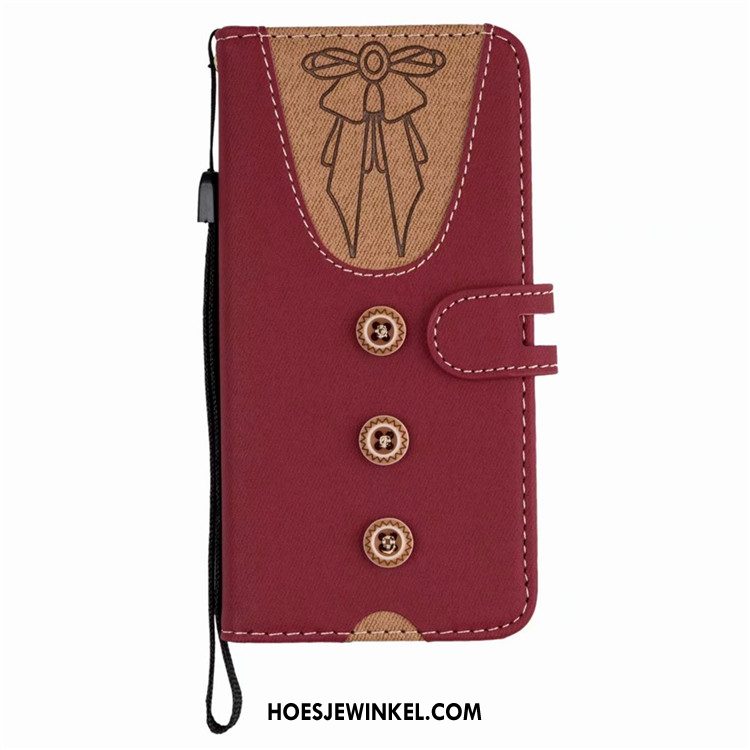 iPhone 6 / 6s Plus Hoesje Hoes Folio Leren Etui, iPhone 6 / 6s Plus Hoesje Blauw Bescherming