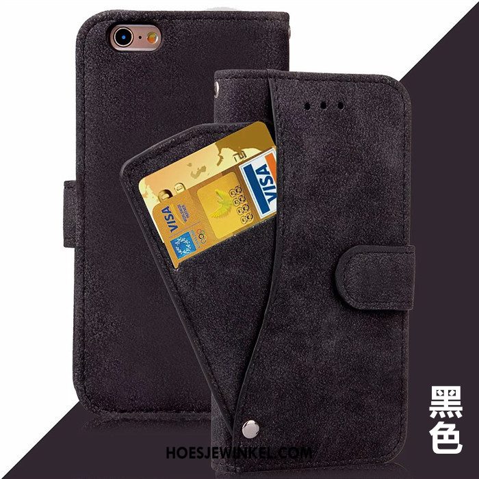 iPhone 6 / 6s Plus Hoesje Hoes Leren Etui Mobiele Telefoon, iPhone 6 / 6s Plus Hoesje Anti-fall All Inclusive