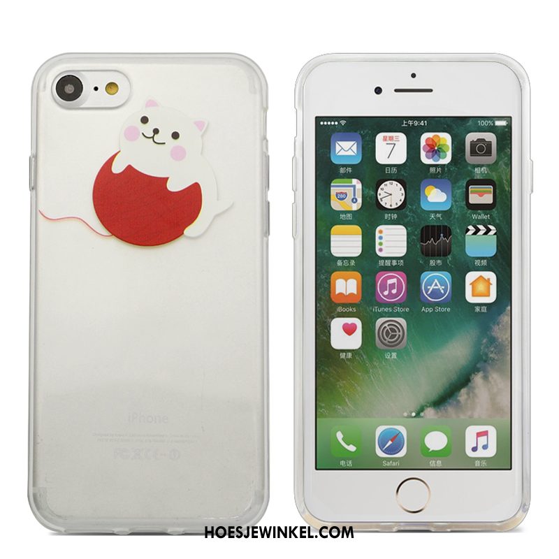 iPhone 6 / 6s Plus Hoesje Lovers Hoes Mobiele Telefoon, iPhone 6 / 6s Plus Hoesje Spotprent Bescherming