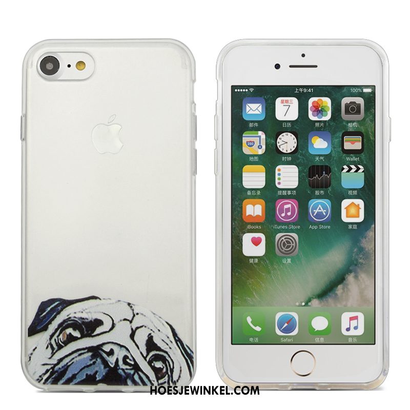 iPhone 6 / 6s Plus Hoesje Lovers Hoes Mobiele Telefoon, iPhone 6 / 6s Plus Hoesje Spotprent Bescherming
