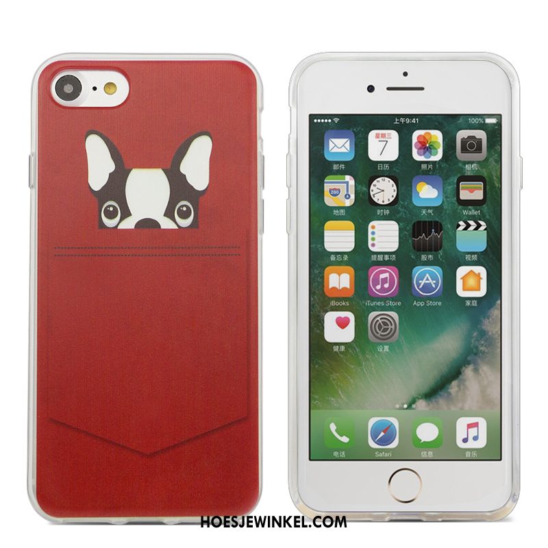 iPhone 6 / 6s Plus Hoesje Lovers Hoes Mobiele Telefoon, iPhone 6 / 6s Plus Hoesje Spotprent Bescherming