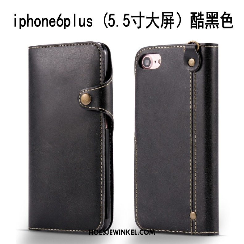 iPhone 6 / 6s Plus Hoesje Mini Folio Leren Etui, iPhone 6 / 6s Plus Hoesje Koel Mobiele Telefoon