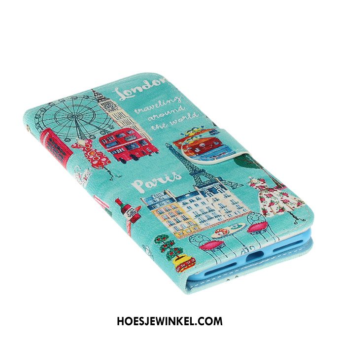 iPhone 6 / 6s Plus Hoesje Mini Groen Mobiele Telefoon, iPhone 6 / 6s Plus Hoesje Kunst Leren Etui