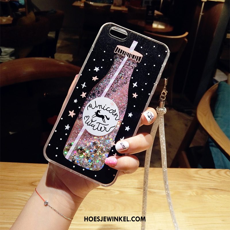 iPhone 6 / 6s Plus Hoesje Mobiele Telefoon Trendy Merk Geel, iPhone 6 / 6s Plus Hoesje Vloeistof Drijfzand