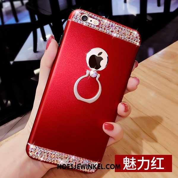 iPhone 6 / 6s Plus Hoesje Rose Goud Met Strass Persoonlijk, iPhone 6 / 6s Plus Hoesje Mobiele Telefoon Anti-fall