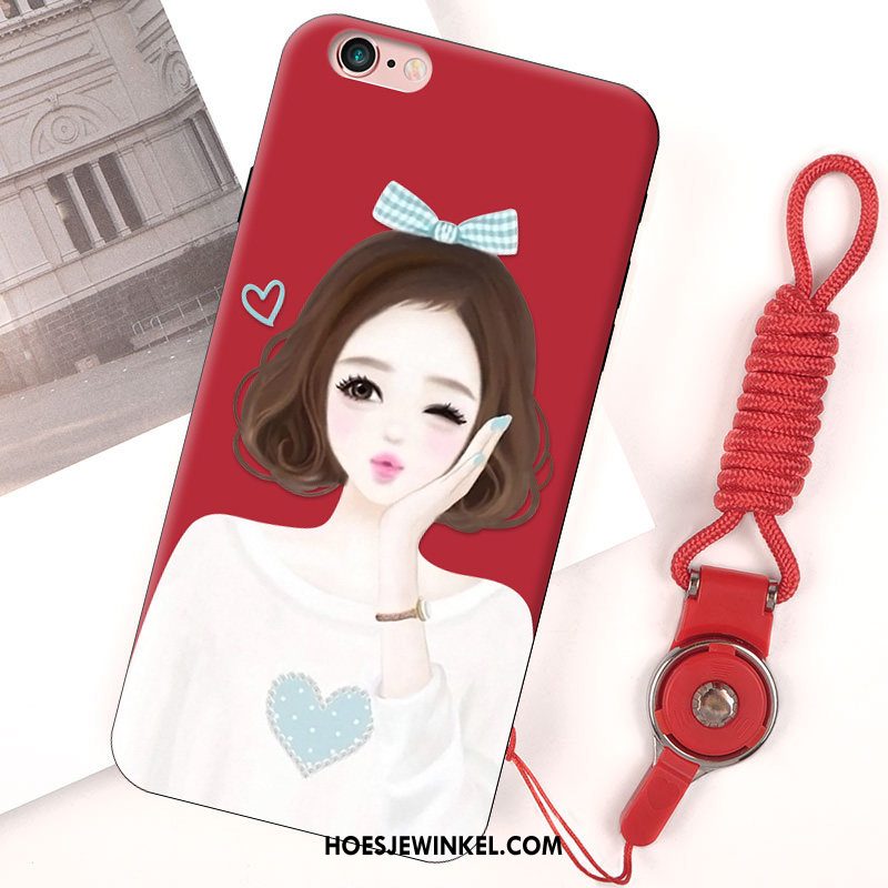 iPhone 6 / 6s Plus Hoesje Scheppend Hoes Anti-fall, iPhone 6 / 6s Plus Hoesje Mode Siliconen