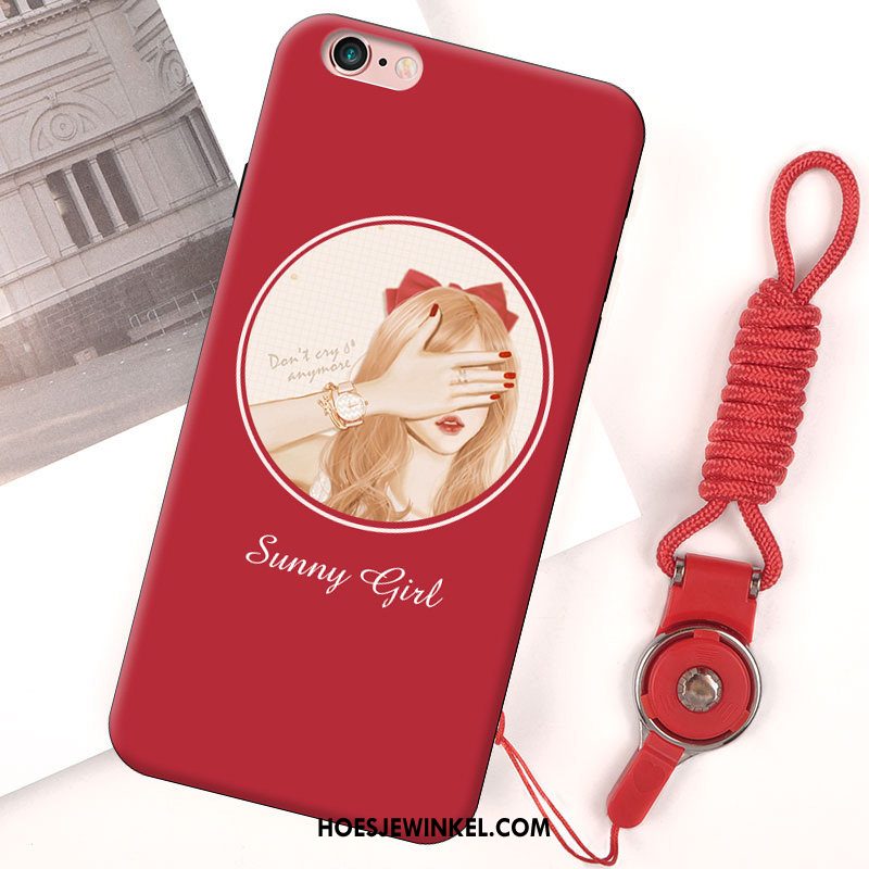 iPhone 6 / 6s Plus Hoesje Scheppend Hoes Anti-fall, iPhone 6 / 6s Plus Hoesje Mode Siliconen