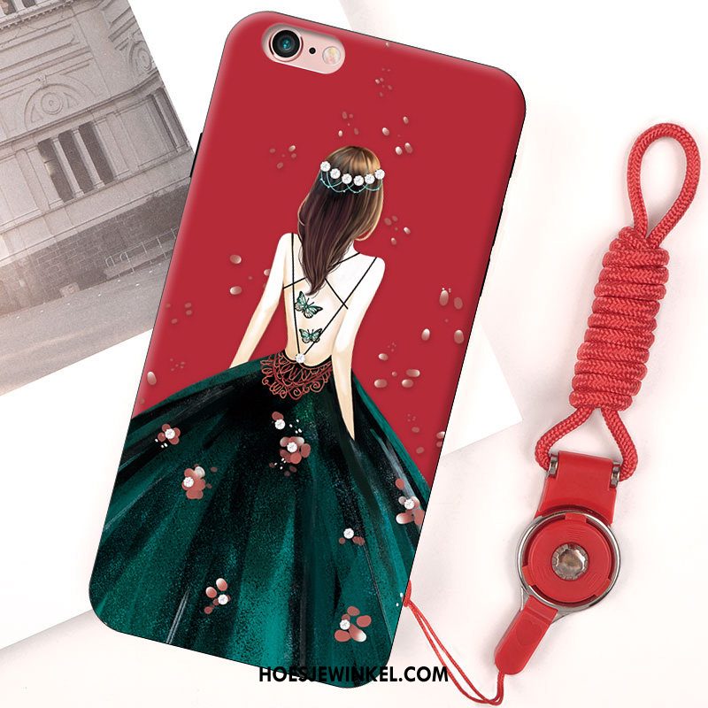 iPhone 6 / 6s Plus Hoesje Scheppend Hoes Anti-fall, iPhone 6 / 6s Plus Hoesje Mode Siliconen