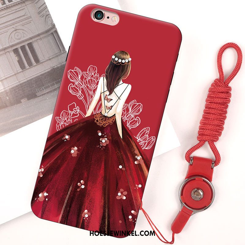 iPhone 6 / 6s Plus Hoesje Scheppend Hoes Anti-fall, iPhone 6 / 6s Plus Hoesje Mode Siliconen