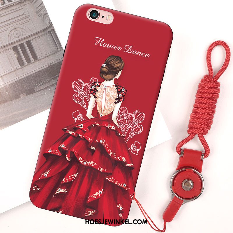 iPhone 6 / 6s Plus Hoesje Scheppend Hoes Anti-fall, iPhone 6 / 6s Plus Hoesje Mode Siliconen