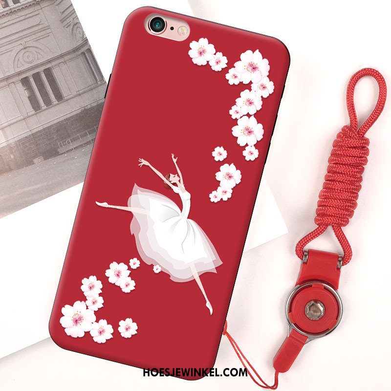 iPhone 6 / 6s Plus Hoesje Scheppend Hoes Anti-fall, iPhone 6 / 6s Plus Hoesje Mode Siliconen