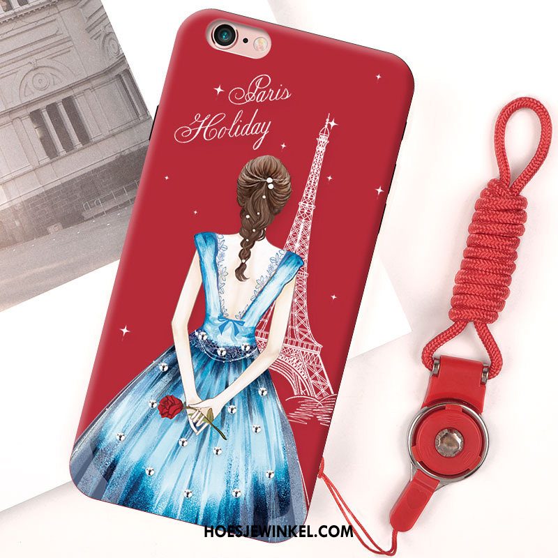 iPhone 6 / 6s Plus Hoesje Scheppend Hoes Anti-fall, iPhone 6 / 6s Plus Hoesje Mode Siliconen