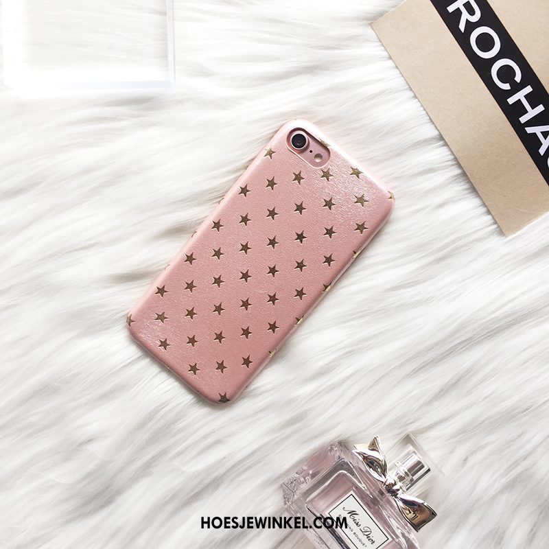 iPhone 6 / 6s Plus Hoesje Tas Ster Trendy Merk, iPhone 6 / 6s Plus Hoesje Zacht Leren Etui