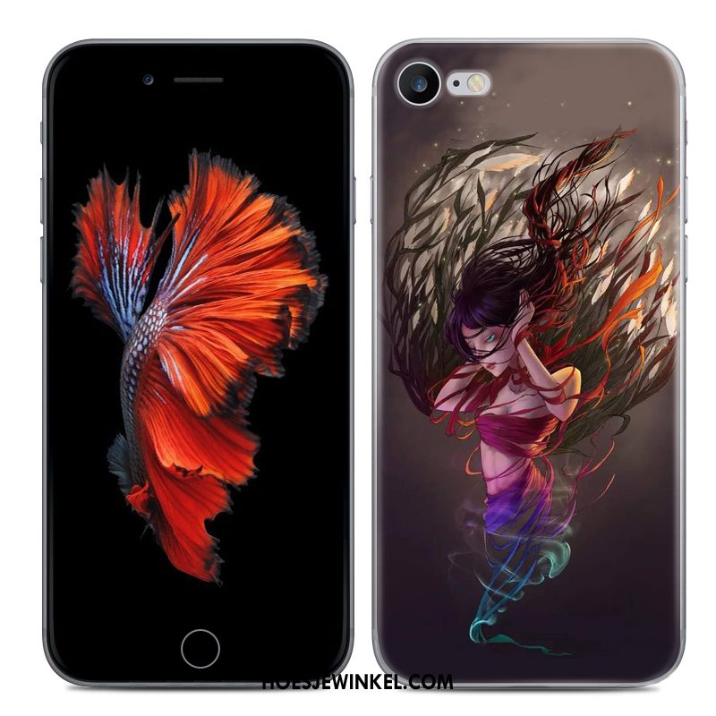 iPhone 6 / 6s Plus Hoesje Zacht Bescherming Sterrenbeeld, iPhone 6 / 6s Plus Hoesje Grijs Mobiele Telefoon