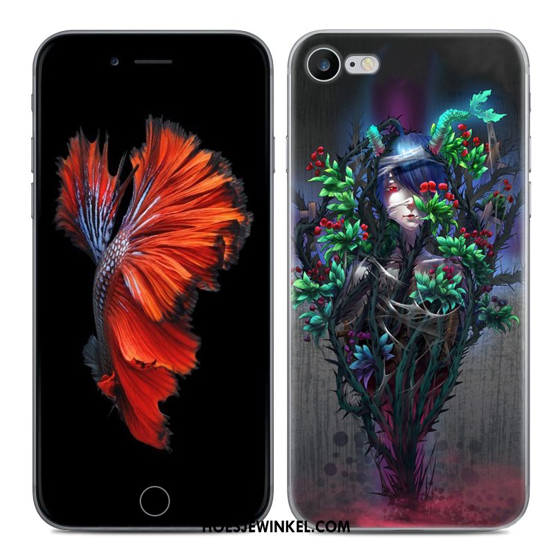 iPhone 6 / 6s Plus Hoesje Zacht Bescherming Sterrenbeeld, iPhone 6 / 6s Plus Hoesje Grijs Mobiele Telefoon