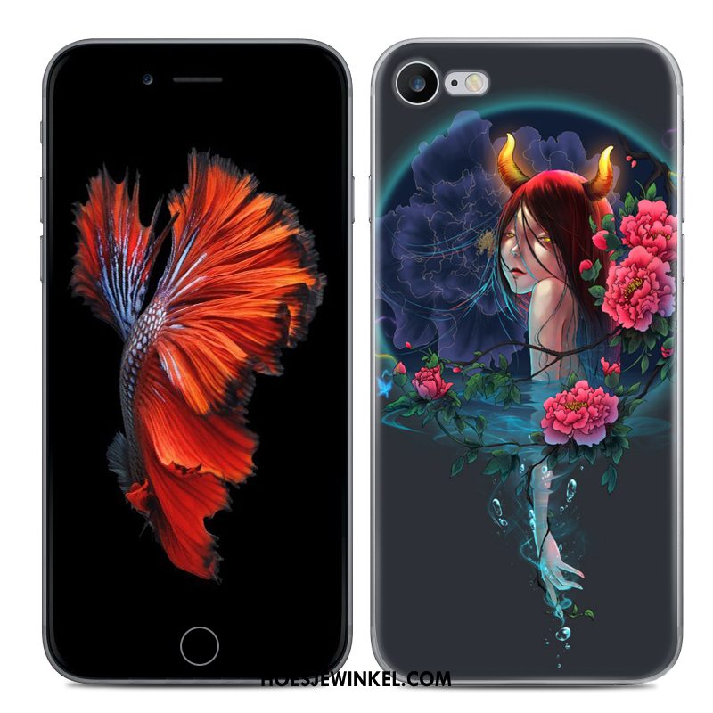 iPhone 6 / 6s Plus Hoesje Zacht Bescherming Sterrenbeeld, iPhone 6 / 6s Plus Hoesje Grijs Mobiele Telefoon