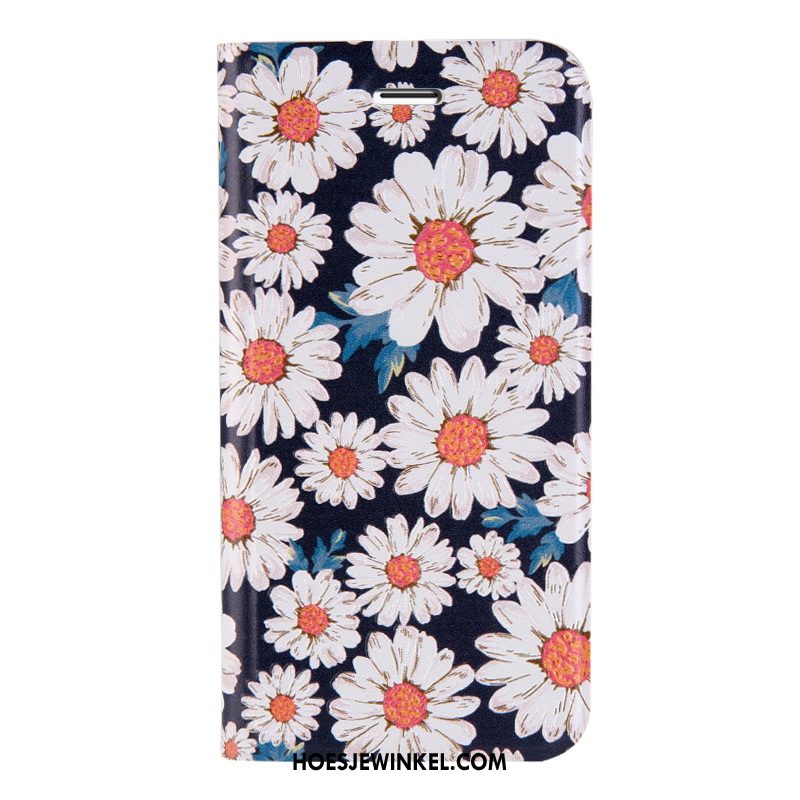 iPhone 7 Hoesje All Inclusive Anti-fall Folio, iPhone 7 Hoesje Leren Etui Blauw