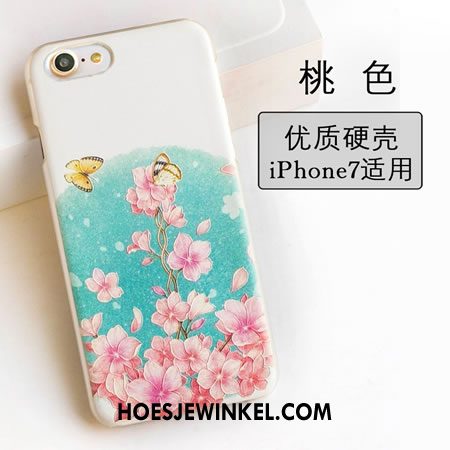 iPhone 7 Hoesje Eenvoudige Hoes Wit, iPhone 7 Hoesje Reliëf Nieuw