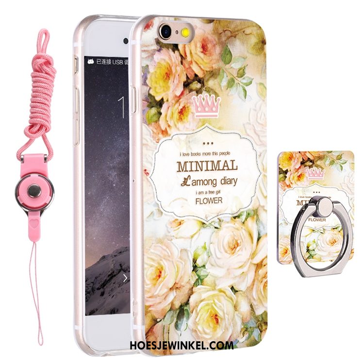 iPhone 7 Hoesje Hanger Ring Purper, iPhone 7 Hoesje Bescherming Hoes