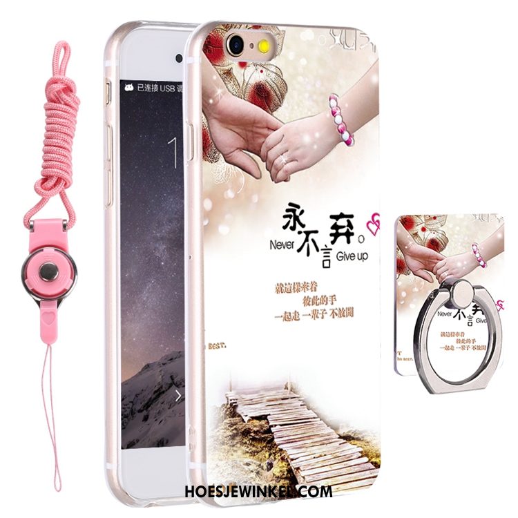 iPhone 7 Hoesje Hanger Ring Purper, iPhone 7 Hoesje Bescherming Hoes