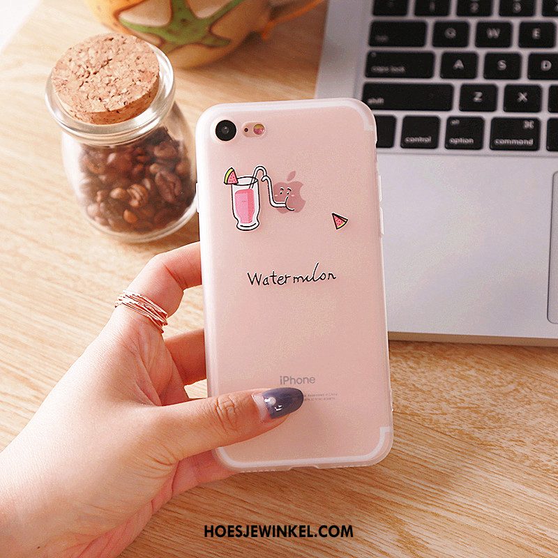 iPhone 7 Hoesje Mobiele Telefoon Roze Lovers, iPhone 7 Hoesje All Inclusive Spotprent