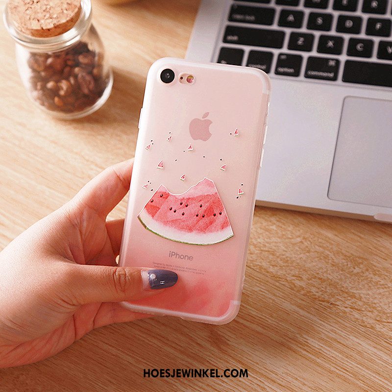 iPhone 7 Hoesje Mobiele Telefoon Roze Lovers, iPhone 7 Hoesje All Inclusive Spotprent