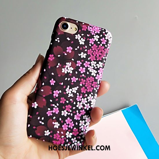 iPhone 7 Hoesje Mobiele Telefoon Trendy Merk Hoes, iPhone 7 Hoesje Hard Wit