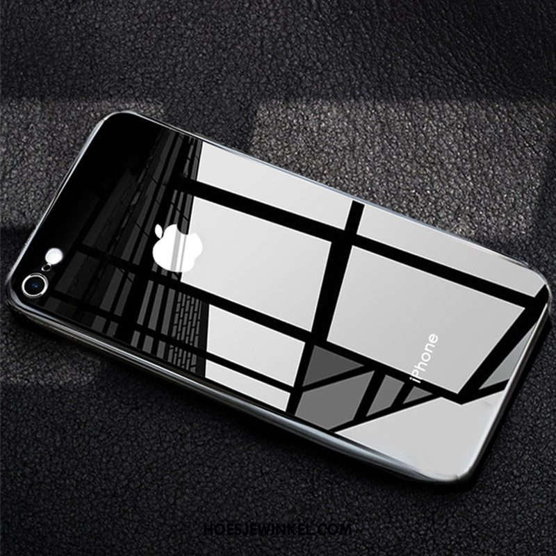 iPhone 7 Hoesje Wit Anti-fall Bescherming, iPhone 7 Hoesje Mobiele Telefoon Glas