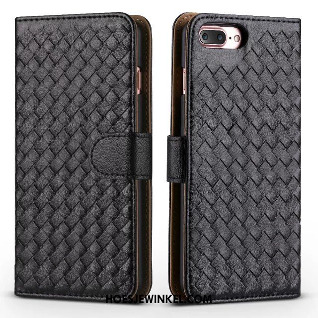 iPhone 7 Plus Hoesje Mobiele Telefoon Folio Leren Etui, iPhone 7 Plus Hoesje Anti-fall Hoes