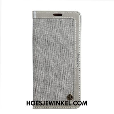 iPhone 7 Plus Hoesje Patroon Leren Etui Denim, iPhone 7 Plus Hoesje Hanger Groen