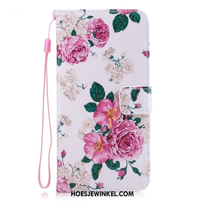 iPhone 7 Plus Hoesje Scheppend Clamshell Persoonlijk, iPhone 7 Plus Hoesje Bloemen Bescherming Braun