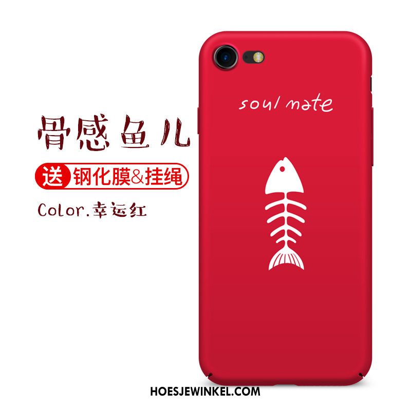 iPhone 8 Hoesje Net Red Hoes Hanger, iPhone 8 Hoesje Lovers Spotprent