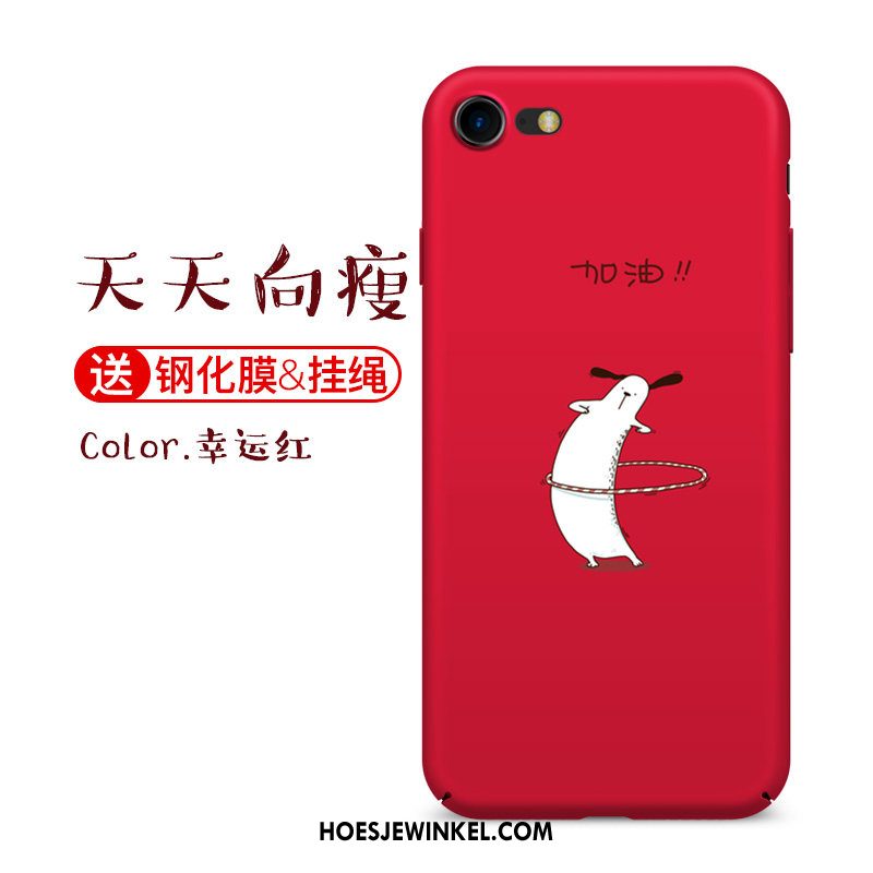 iPhone 8 Hoesje Net Red Hoes Hanger, iPhone 8 Hoesje Lovers Spotprent