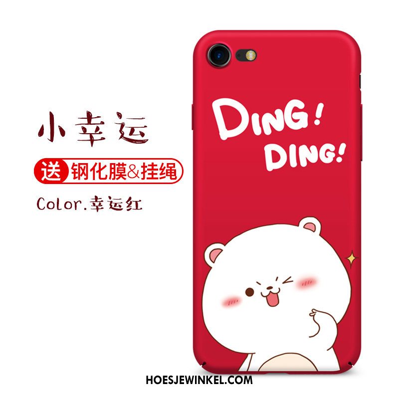 iPhone 8 Hoesje Net Red Hoes Hanger, iPhone 8 Hoesje Lovers Spotprent