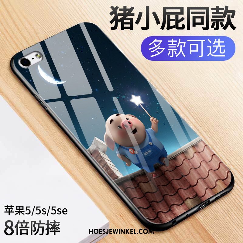 iPhone Se 2020 Hoesje Hoes Mooie Lovers, iPhone Se 2020 Hoesje Mobiele Telefoon Glas